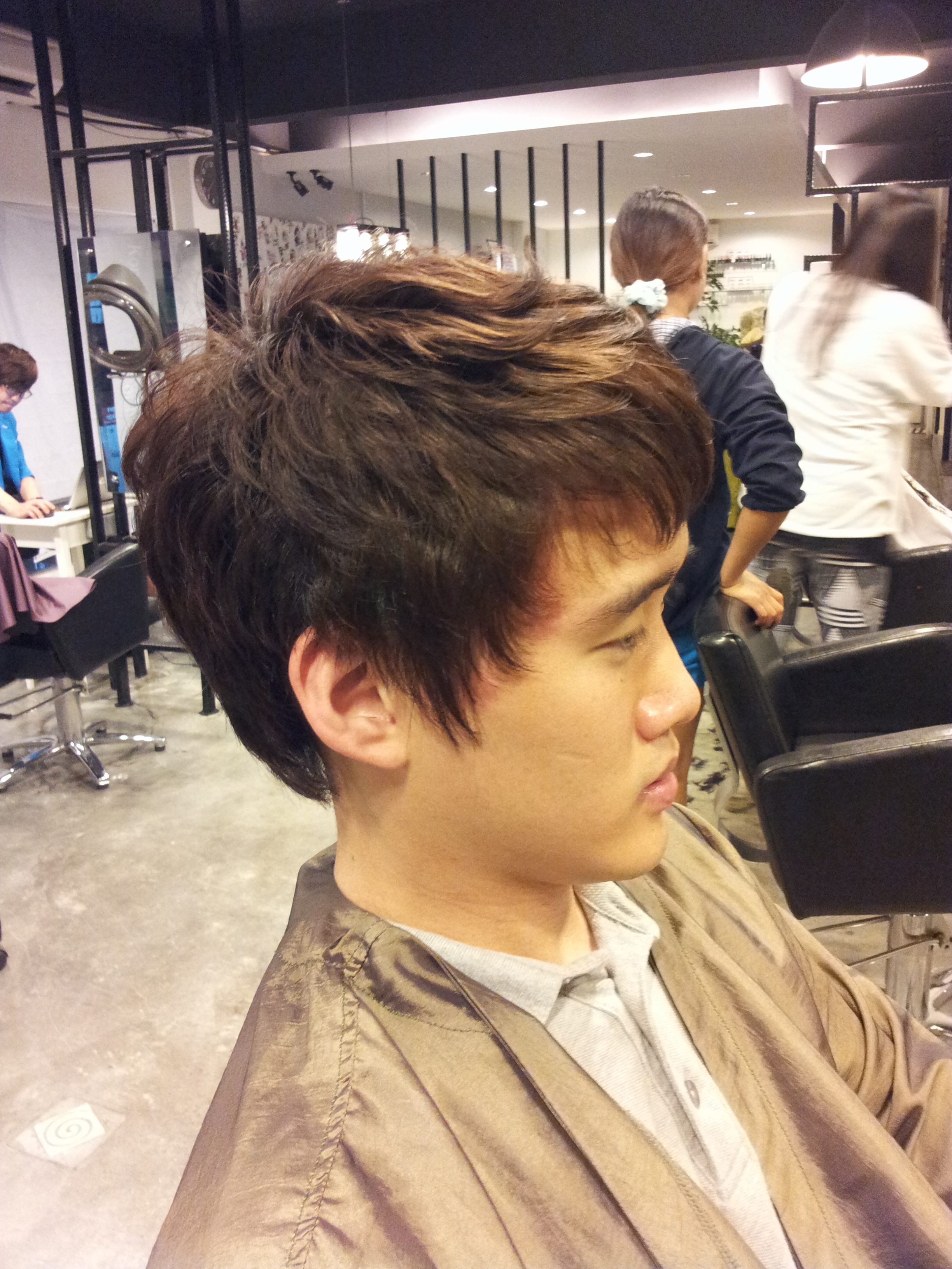 Korean perm male