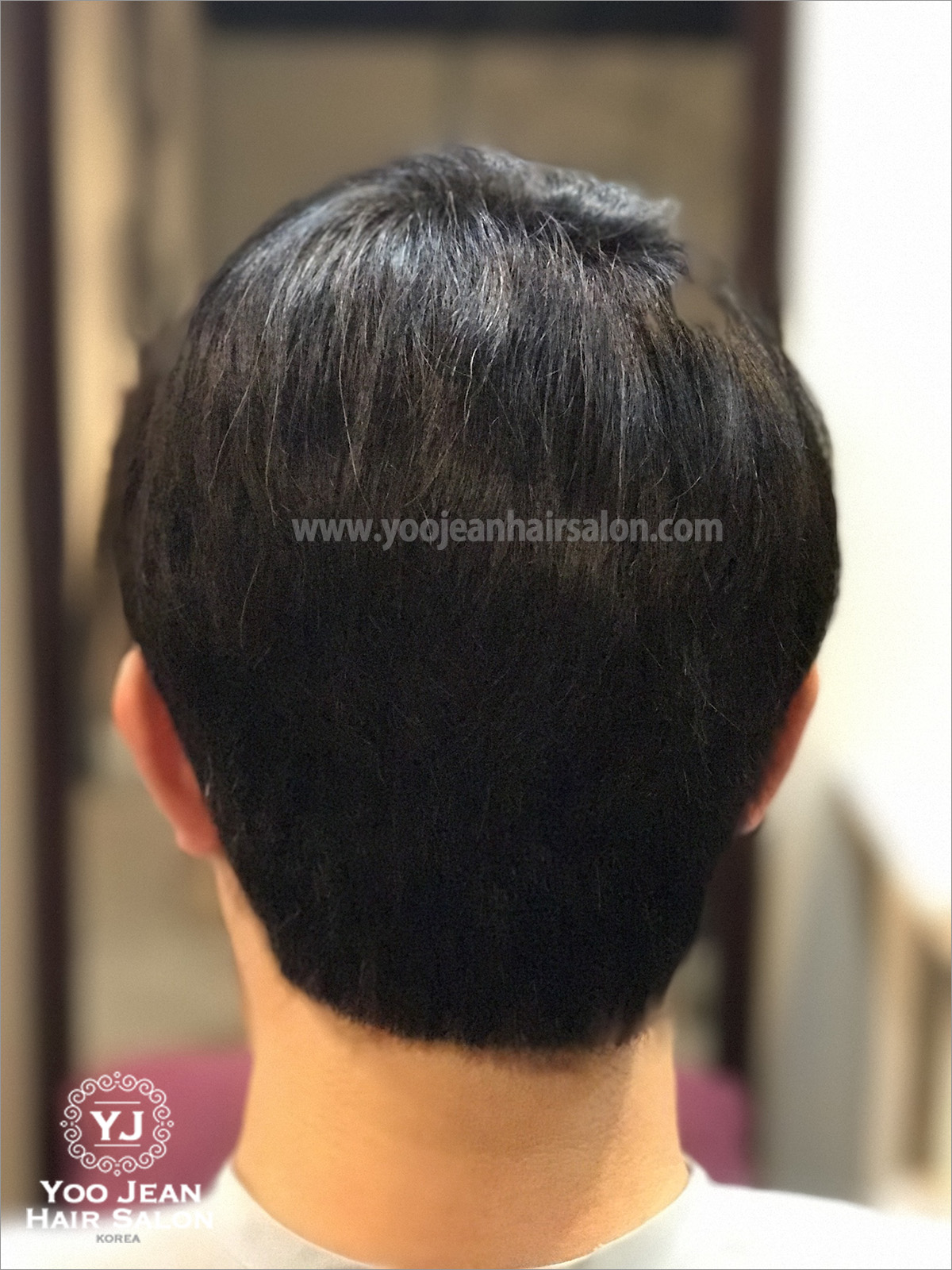 Volume Rebonding for Man Yoo Jean Korean Hair Salon Kuala Lumpur