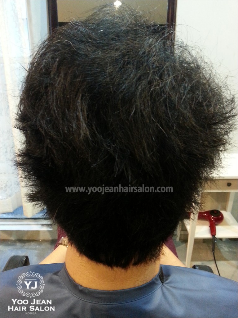 Volume Rebonding for Man Yoo Jean Korean Hair Salon Kuala Lumpur