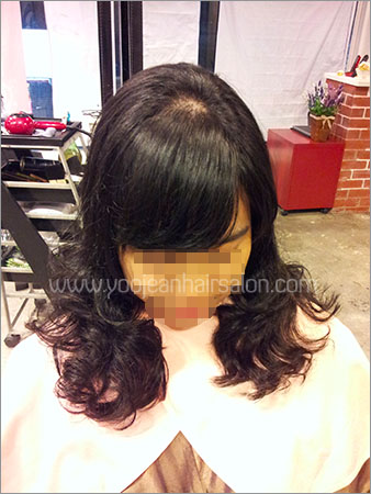 Lovely digital perm >> for curly & messy hair
