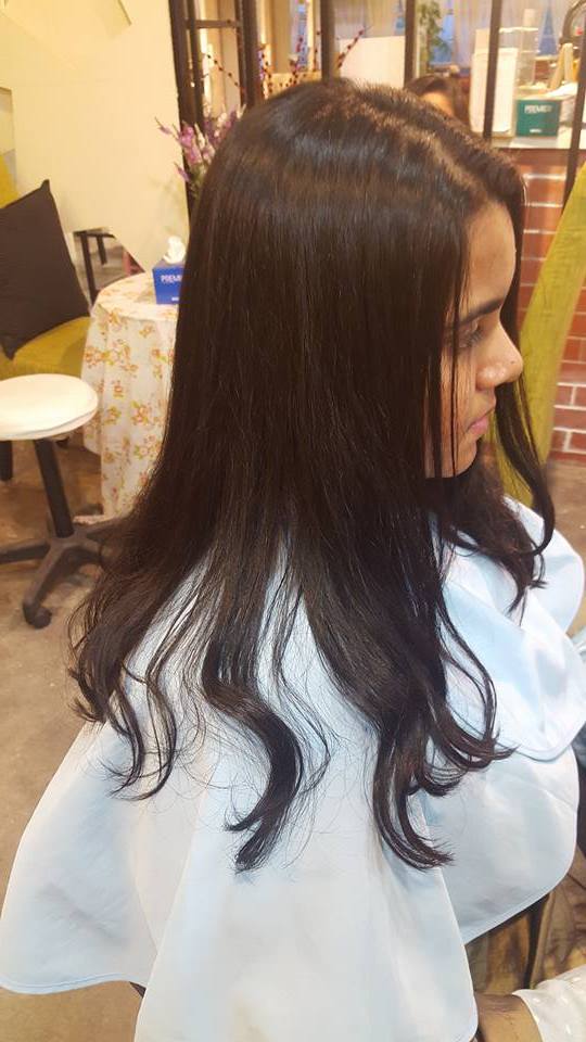 Rebonding + Digital Perm